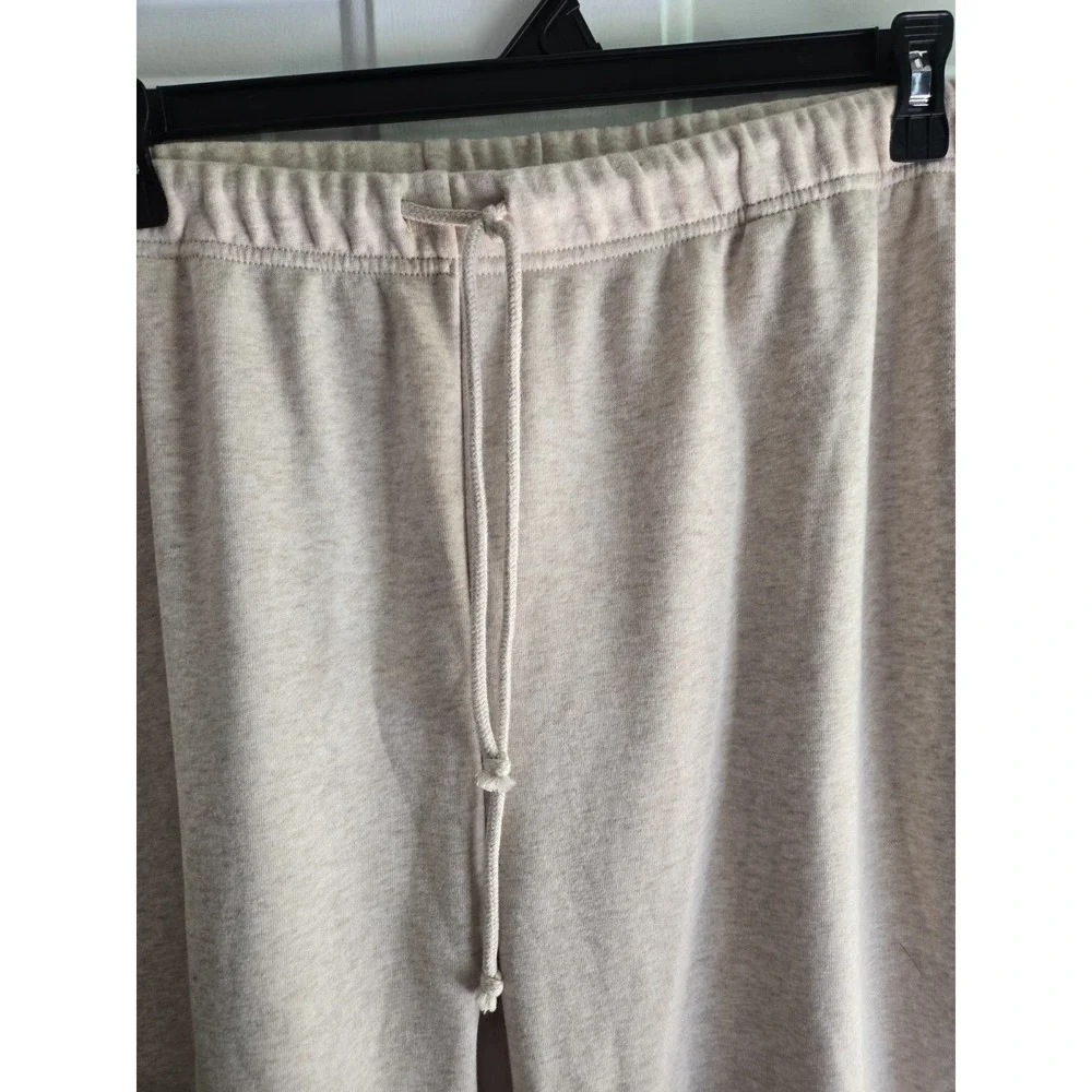 New No Boundaries Soft Fleece Joggers  Mens Size 2XL Pockets Beige New With Tags